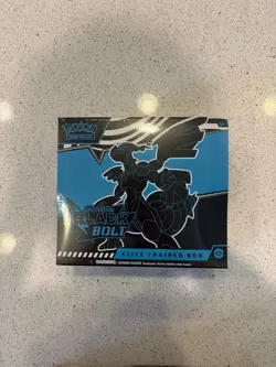 Pokemon TCG Scarlet & Violet: Black Bolt - Elite Trainer Box ETB - SEALED NEW - Image 1