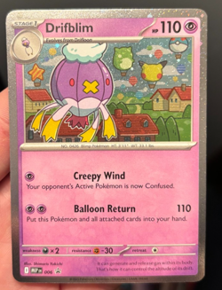 Drifblim 006 Pokemon TCG Mega Evolution Cosmos Black Star Promo MINT !! - Image 1