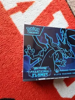 Pokemon Center Mega Evolution Phantasmal Flames ETB Elite Trainer Box NEW SEALED - Image 2