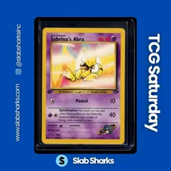 2000 POKEMON GYM CHALLENGE 1ST EDITION #93/132 SABRINA'S ABRA - Image 1