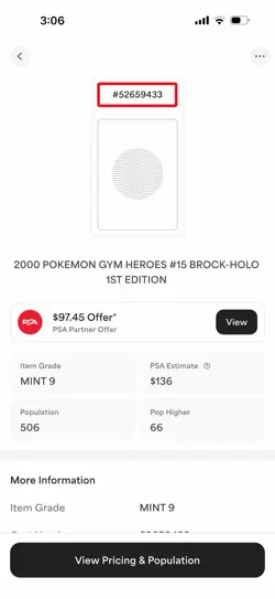 2000 POKEMON GYM HEROES #15 BROCK-HOLO 1ST EDITION - Image 3