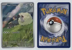 Hop's Wooloo Illustration Rare Pokemon Journey Together JTG #170 - Image 3