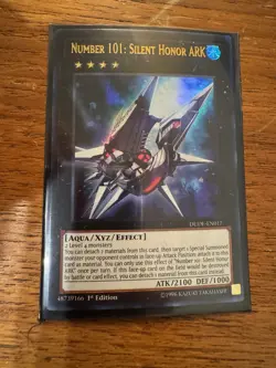 ( NUMBER 101: SILENT HONOR ARK ) - Ultra Rare - DUDE-EN017 - 1st - NM - Yu-Gi-Oh - Image 1