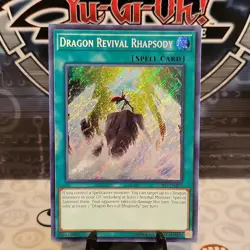 Yu-Gi-Oh! Dragon Revival Rhapsody LCKC-EN109 UNLIMITED Secret Rare Near Mint NM - Image 1