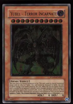 Yubel - Terror Incarnate PTDN-EN007 Ultimate Rare EURO Yu-Gi-Oh - Image 1