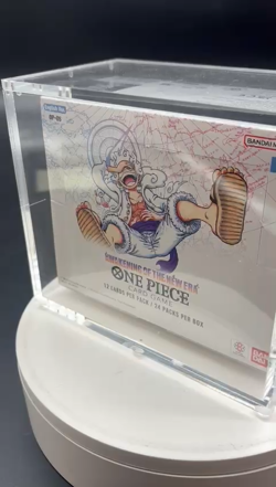 #1 One Piece EN Awakening of the New Era Booster Box Sealed w/ Acrylic Case - Image 2