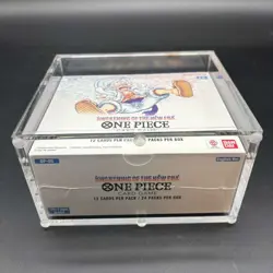 #1 One Piece EN Awakening of the New Era Booster Box Sealed w/ Acrylic Case - Image 5