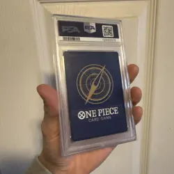 PSA 10 2024 ONE PIECE ST18 EN MONKEY D LUFFY P-041 GEAR 5 PURPLE OP CARD GEM PSA - Image 4
