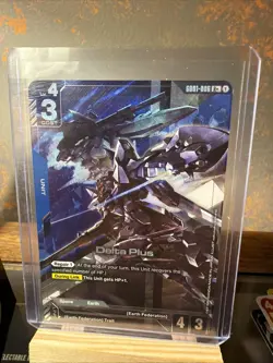 Delta Plus Alternate Art Foil - GD01-006 R+ NM - Gundam TCG Card Game - Image 2