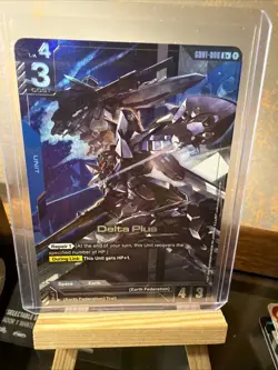 Delta Plus Alternate Art Foil - GD01-006 R+ NM - Gundam TCG Card Game - Image 3