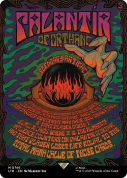 MTG English Palantir of Orthanc (Borderless Poster) NM Normal - Image 1