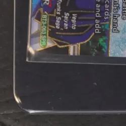 2018 DRAGON BALL SUPER CARD GAME BT3 CROSS WORLDS #BT3-063 HYPER RUSH SSB VEGITO - Image 4