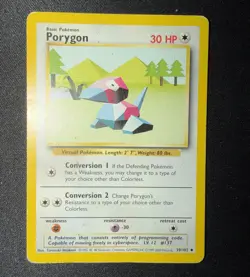 Pokemon TCG Porygon Base Set, Unlimited Uncommon Card 39/102 - Image 1