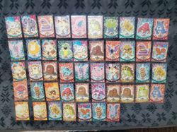 LP/NM 45 BLACK LOGO Pokemon Topps cards lot Logo 1999 - Image 1