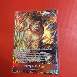 Portgas.D.Ace (Illustration Box Vol.5) ST15-005 One Piece Promo Cards Foil - Image 1