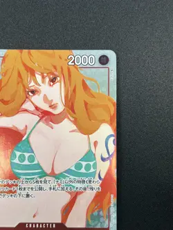 [NM] Nami ONE PIECE Japanese OP01-016 Premium Card Collection Asia Promo 7F69 - Image 5