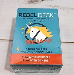 Rebel Deck 2023 An Oracle game of Intuition & Divination 112 cards New Sealed - Image 1