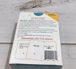 Rebel Deck 2023 An Oracle game of Intuition & Divination 112 cards New Sealed - Image 2