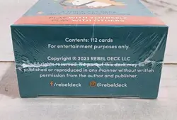 Rebel Deck 2023 An Oracle game of Intuition & Divination 112 cards New Sealed - Image 3