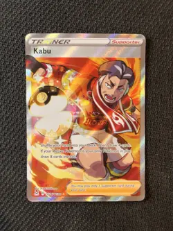 Kabu - TG26/TG30 - Pokemon Lost Origins Trainer Gallery Ultra Rare Card NM - Image 1