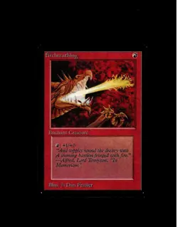 Magic the Gathering - FIREBREATHING Beta MTG - Image 1