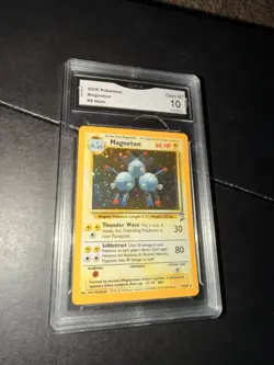 Graded Pokemon TCG Lot 10 Cards Base Gym Team Rocket Promo - Image 2