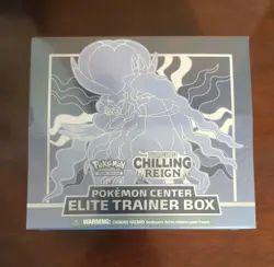 Pokemon Center Chilling Reign Elite Trainer Box (2021 Error) w/Protector Case - Image 2