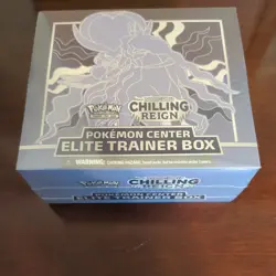 Pokemon Center Chilling Reign Elite Trainer Box (2021 Error) w/Protector Case - Image 3