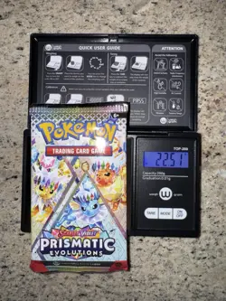 1x 22.51 Gram HEAVY Prismatic Evolutions Pack! Sealed! PRE S&V Pokemon TCG ENG - Image 1