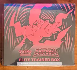 Pokemon TCG Sword & Shield Astral Radiance Elite Trainer Box ETB Factory Sealed - Image 1