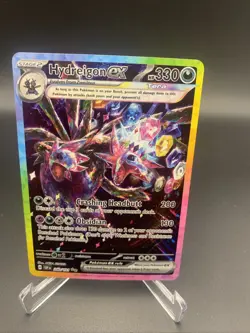 Pokemon TCG Hydreigon EX Surging Sparks SAR 240/191 NM - Image 1