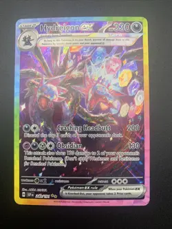 Pokemon TCG Hydreigon EX Surging Sparks SAR 240/191 NM - Image 4