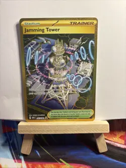 Pokemon TCG Jamming Tower 243/182 Destined Rivals + Team Rocket’s Giovanni 225 - Image 1