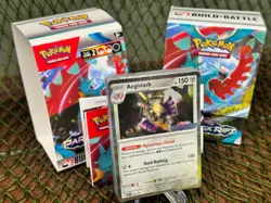 **AEGISLASH STAMPED** PARADOX RIFT Build and Battle DECK ~ Pokemon TCG - Image 1