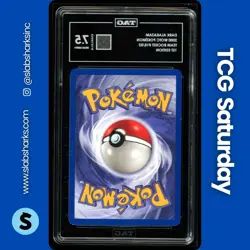2000 POKEMON TEAM ROCKET 1ST EDITION #18/82 DARK ALAKAZAM TAG 7.5 - Image 2