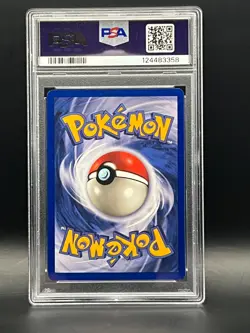 PSA NM-MT 8- Jolteon 4/64 (NO SET SYMBOL) Holo Rare- 1999 Pokemon Jungle - Image 3