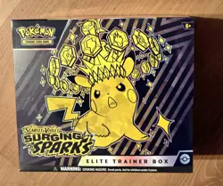 Pokemon 💥 SURGING SPARKS⚡ Elite Trainer Box (ETB) Brand NEW Factory SEALED - Image 1