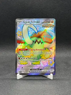 Pokemon Scarlet & Violet Black Star Promo - Great Tusk ex SVP 072 - Image 1