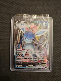 Pokemon TCG Glaceon VMAX 41/203 Holiday Calendar Holo Ultra Rare Promo Card Mint - Image 1