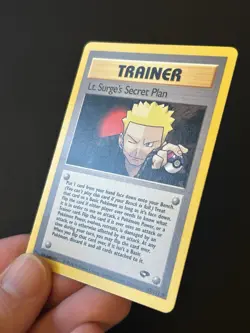 Pokemon TCG Lt. Surge's Secret Plan 107/132 Gym Challenge NM - Image 3