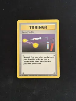 Item Finder 74/102 - Base Set - Rare - Pokemon TCG - Image 1