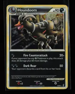 Houndoom 5/90 Holo Rare Undaunted Pokemon Card - Image 1