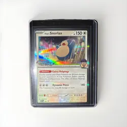 Hop’s Snorlax Stamped Pokemon Journey Together Promo 184 Mint - Image 1