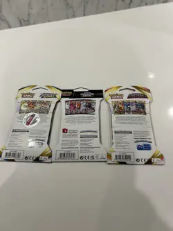 Pokemon TCG Sword & Shield Era Sleeved Booster Pack Lot (3x) — NEW / SEALED - Image 3