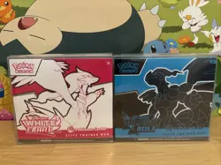 Pokemon Center Black Bolt and White Flare Elite Trainer Box ETB Bundle - Image 1