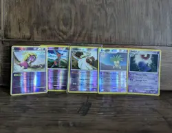 Pokemon Holo Psychic Type Lot: Smoochum Deoxys Gardevoir Exeggutor Swalot - Image 1