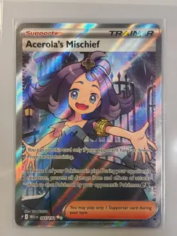 Acerola's Mischief # 165/132 Mega Evolution Pokemon 2025 NM - Image 1