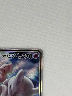 Mewtwo & Mew GX Pokemon SM191 Alternate Full Art Holo Promo. TOP TAG TEAM WOW! - Image 3