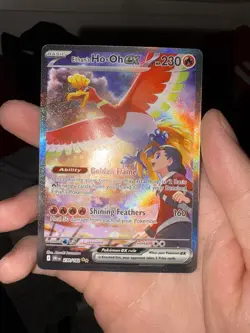 Pokemon TCG Ethan's Ho-Oh EX Sir 230/182 Destined Rivals - Image 3