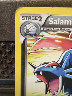MP Salamence 64/101 Holo Rare Reverse Holo Pokemon Plasma Blast - Image 3